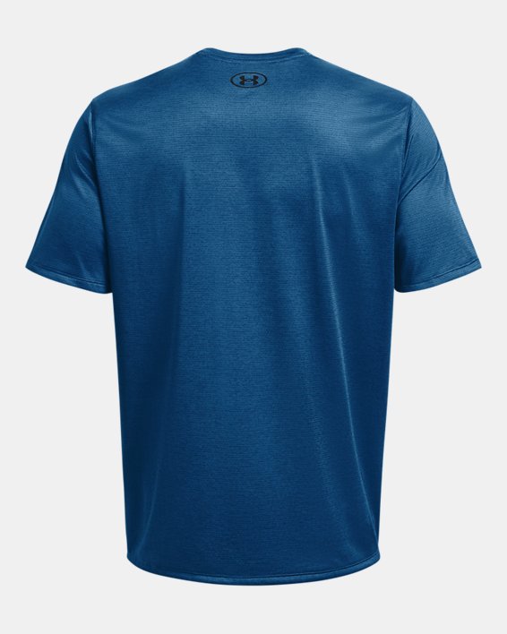 เสื้อแขนสั้น UA Tech™ Vent สำหรับผู้ชาย in Blue image number 5